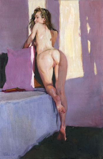 Свет 85х55 холст, масло 2025 год 190 000 рублей